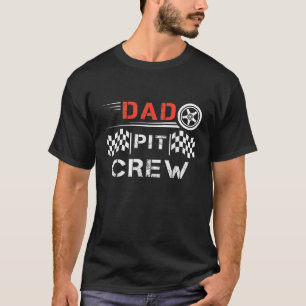 T-shirt Aller Kart Racing Track Papa Pit Crew Kart Racer D