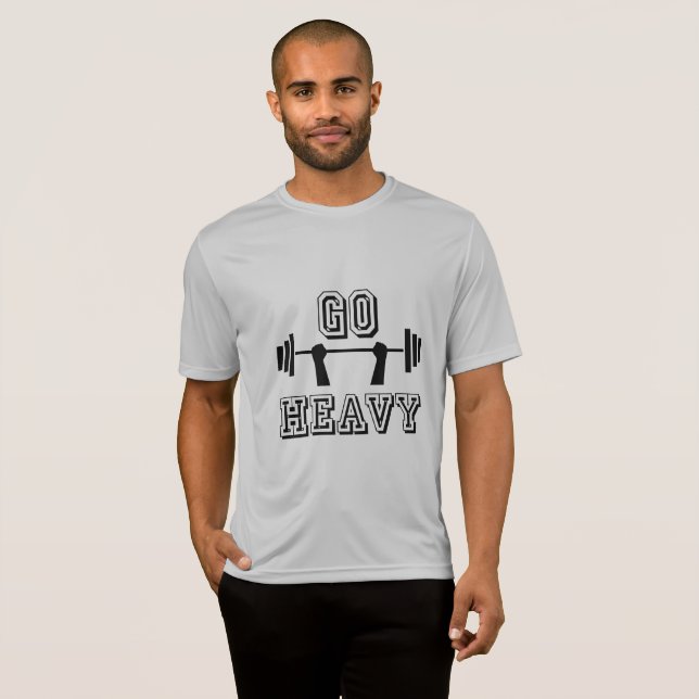T-shirt Aller lourd (Devant entier)