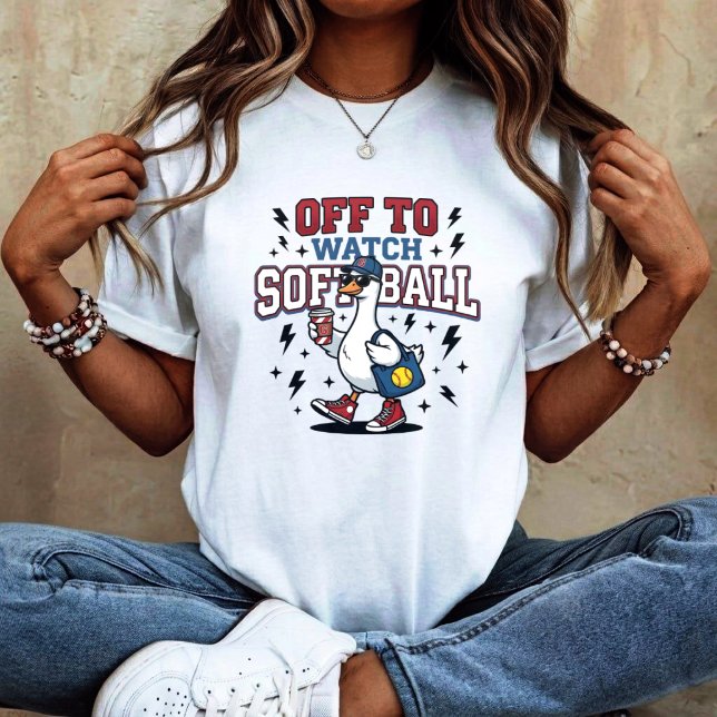 T-shirt aller-regarder-baseball (Créateur téléchargé)