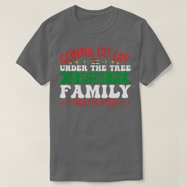 T-shirt Aller S'Allonger Sous L'Arbre (Design devant)