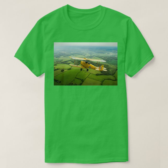T-shirt Aller seul Tiger Moth entraîneur de base (Design devant)