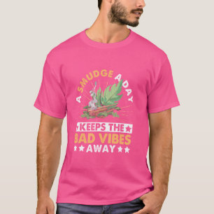 T-shirt Aller Smudge Yourself Spirituelle Witchcraft Médit
