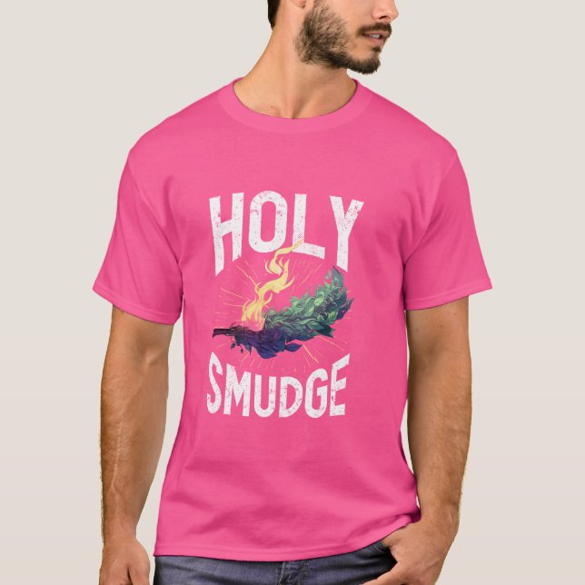 T-shirt Aller Smudge Yourself Spirituelle Witchcraft Médit (Devant)
