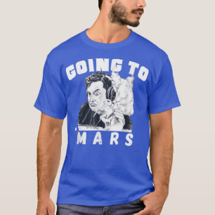 T-shirt Aller sur Mars Occupy Mars, Elon MarsEploration