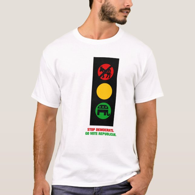 T-shirt aller voter repulican shirt (Devant)