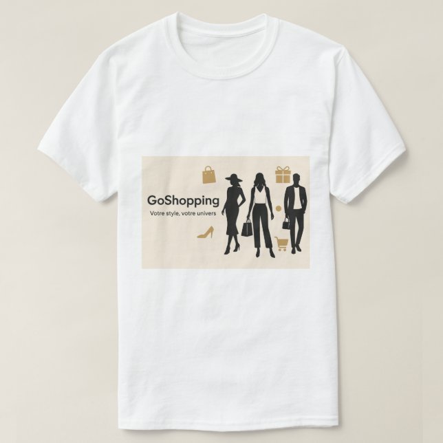 T-shirt AllerAShopper (Design devant)