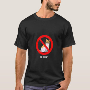 T-shirt Allergène fréquent Allergie Chat