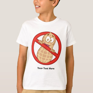 T-shirt Allergie 2 d'arachide (personnalisable)