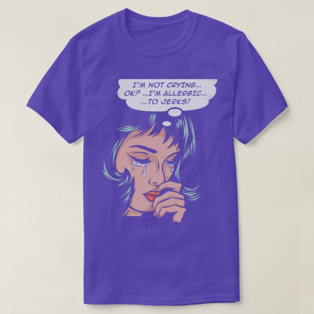 T-shirt Allergie à Jerks (Design devant)