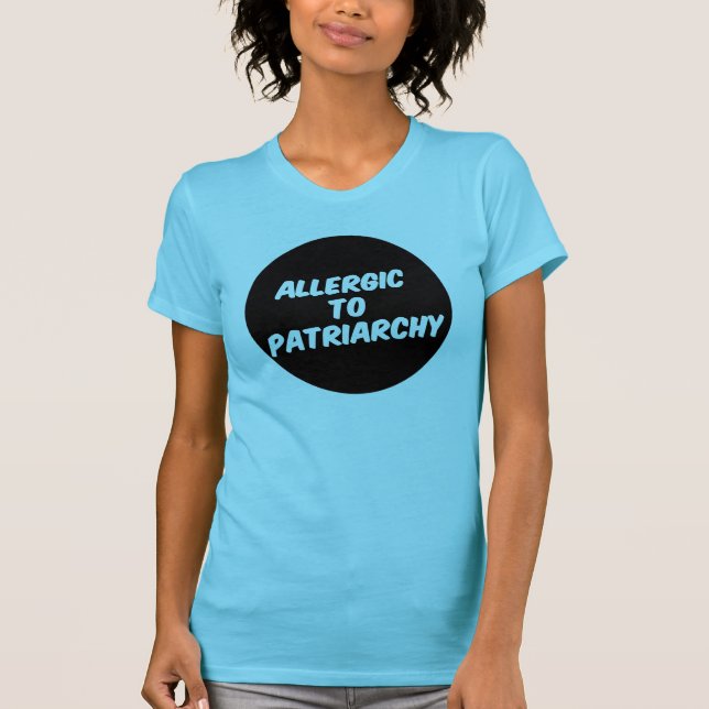 T-shirt Allergie au patriarcat (Devant)