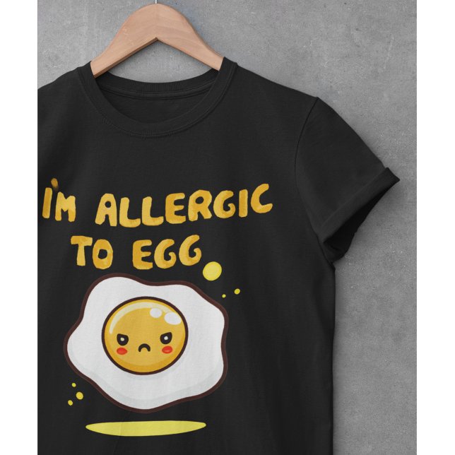 T-shirt Allergie aux oeufs allergie sensibilisation (Créateur téléchargé)
