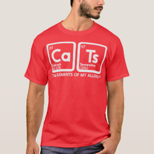 T-shirt Allergie de chat