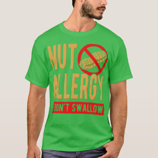T-shirt Allergie De Nut Je Ne Vide Pas