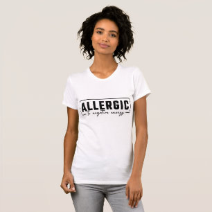 T-shirt Allergique À Énergie Négative