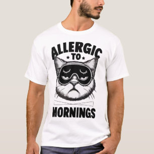 T-SHIRT ALLERGIQUE AU MATIN