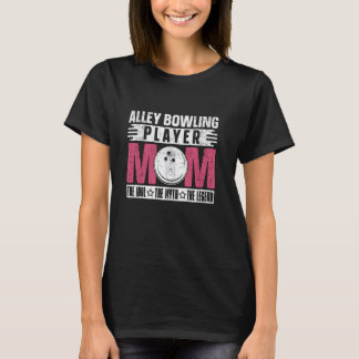T-shirt Alley Bowling Joueur Maman L'Idol Bowling Jeu Tous