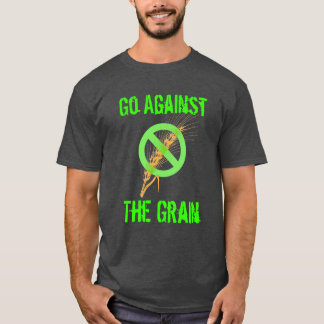 T-shirt Allez à l'encontre le grain - conscience coeliaque