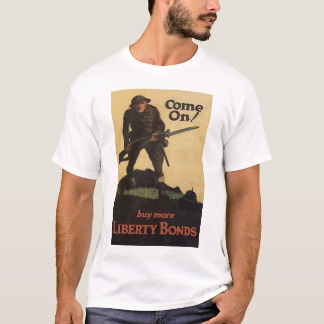 T-shirt Allez ! - Acheter Plus D'Obligations De Liberté (Devant)