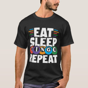 T-shirt Allez, Appelez-Moi Holler Bingo Bingo Queen