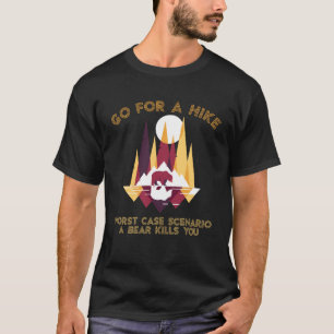 T-shirt Allez chercher des mises à mort d'un ours de