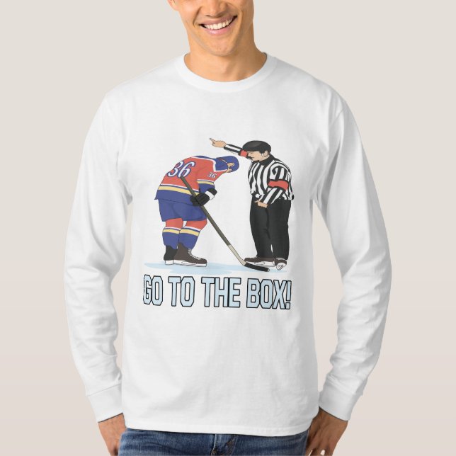 T-shirt Allez dans la boîte (Devant)