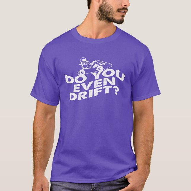 T-shirt Allez Kart Racer Faites-vous même Drift Track Driv (Devant)