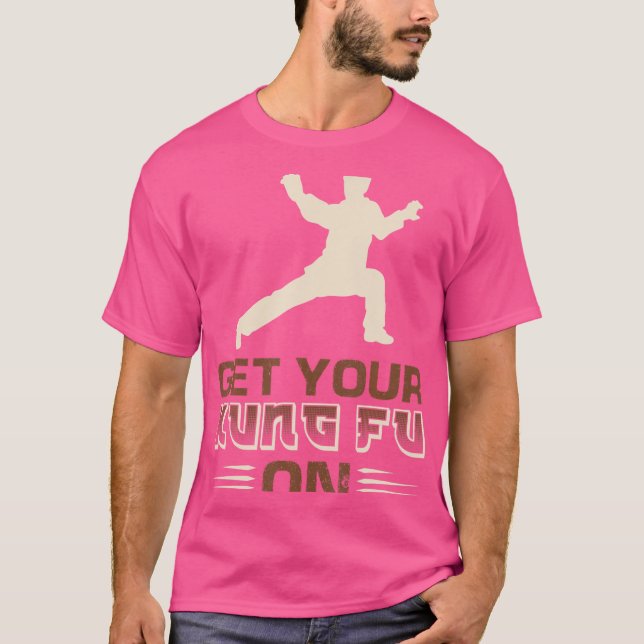 T-shirt Allez, Kung Fu (Devant)