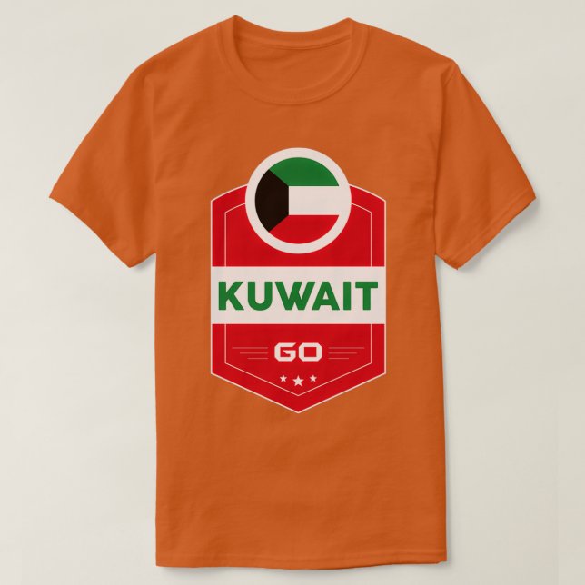 T-SHIRT ALLEZ LE KOWAIT (Design devant)
