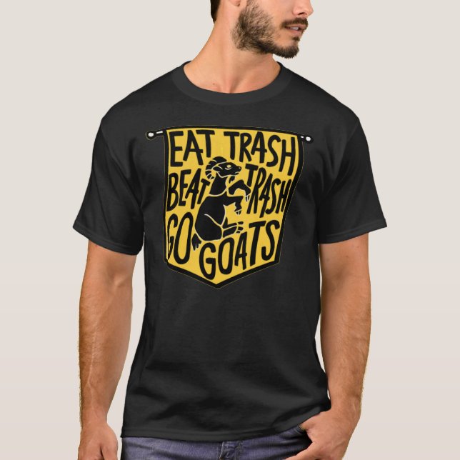 T-shirt Allez les chèvres ! Mauvaises tenues et magiques - (Devant)