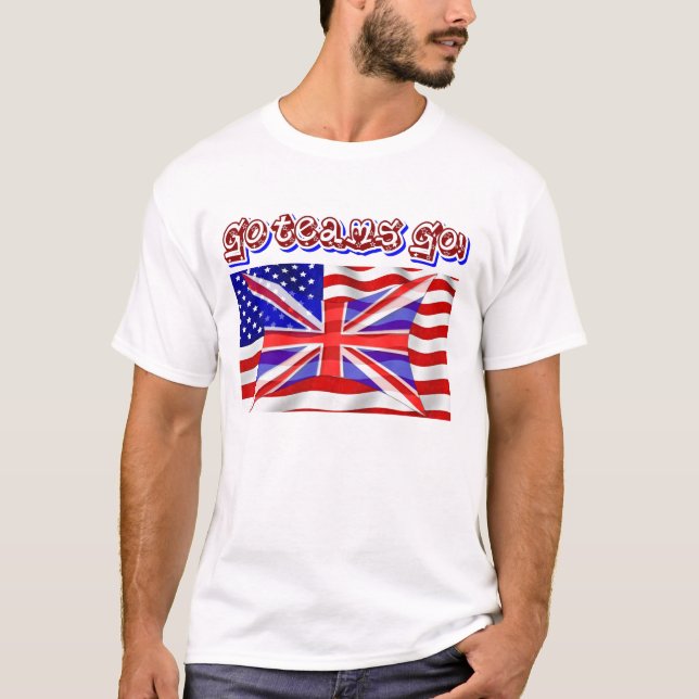 T-shirt Allez les équipes !_ (Devant)