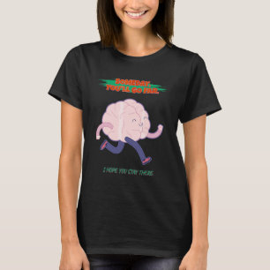T-shirt Allez Loin J'Espère Que Vous Restez Là Sarcasme Pu