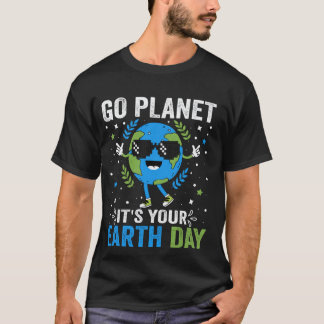 T-shirt Allez planète c'est votre jour de la Terre 2025 en