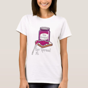 T-shirt Allez Répandre L'évangile Chrétien Drôle