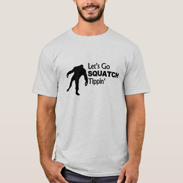 T-shirt Allez, squatch Tippin Bobo (Devant)