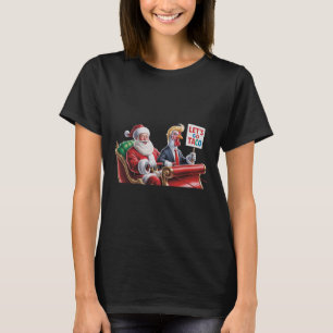 T-shirt Allez Taco - Drôle Sleigh Ride avec le Père Noël