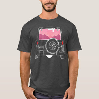 T-shirt Allez-y avec vos amis Art esthétique de rétro