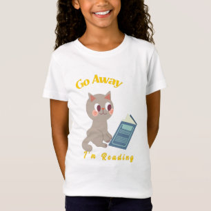 T-Shirt Allez-y, je lis Funny Cat Reading