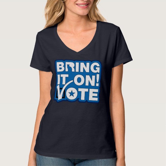 T-shirt Allez-y ! VOTER (Devant)