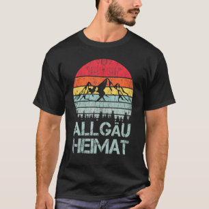 T-shirt Allgäu Allgäuer Bayern Oberbayern Alpen Identifian