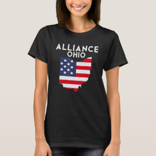 T-shirt Alliance Ohio USA State America Travel Ohioan