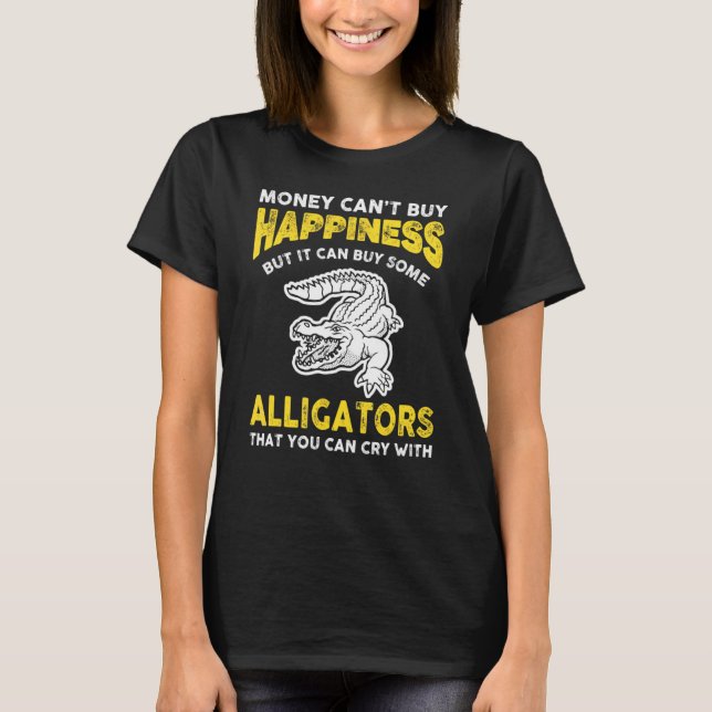 T-shirt Alligator argent ne peut pas acheter Happiness Han (Devant)