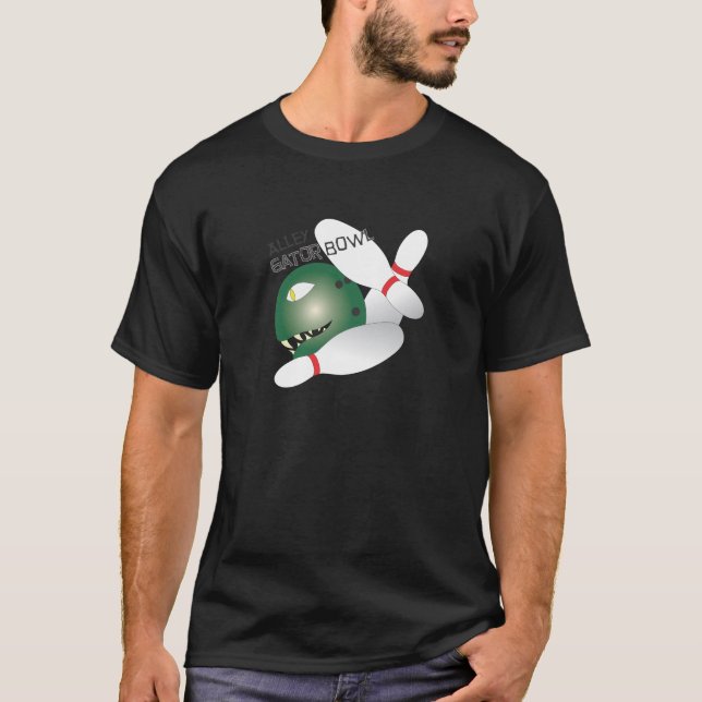 T-shirt Alligator Bowl.ai d'allée (Devant)