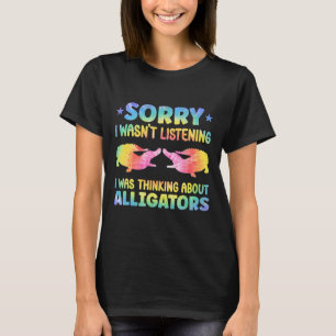 T-shirt Alligator Crocodile Pleine lune Lumière Amateurs