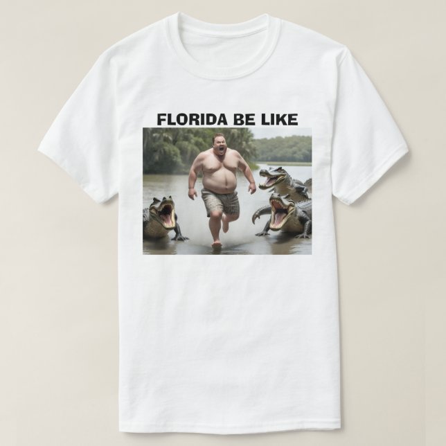 T-shirt Alligator de Floride (Design devant)