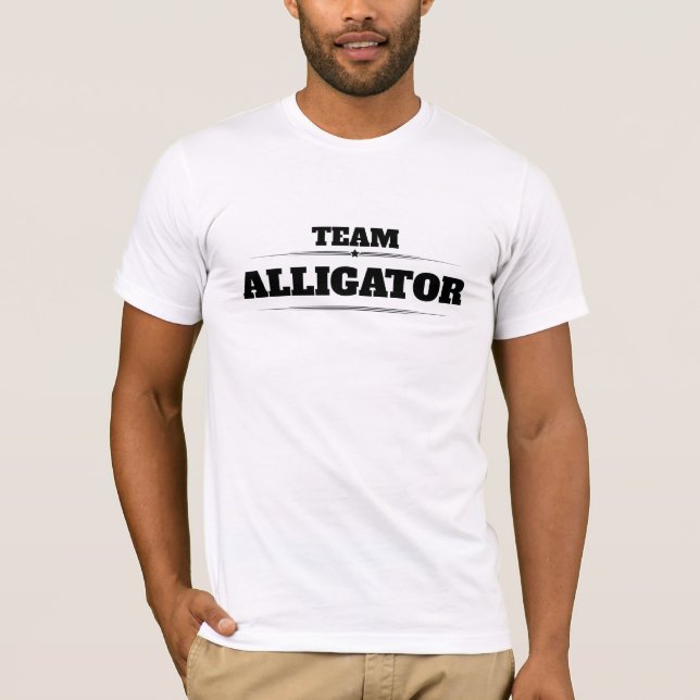 T-SHIRT ALLIGATOR DE L'ÉQUIPE (Devant)