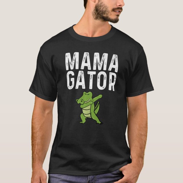 T-shirt Alligator Designs For Mom Women Reptile Gator (Devant)
