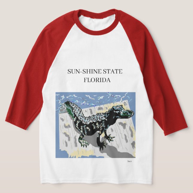 T-shirt : Alligator Floride (Poser)