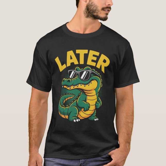 T-shirt Alligator Gator (Devant)