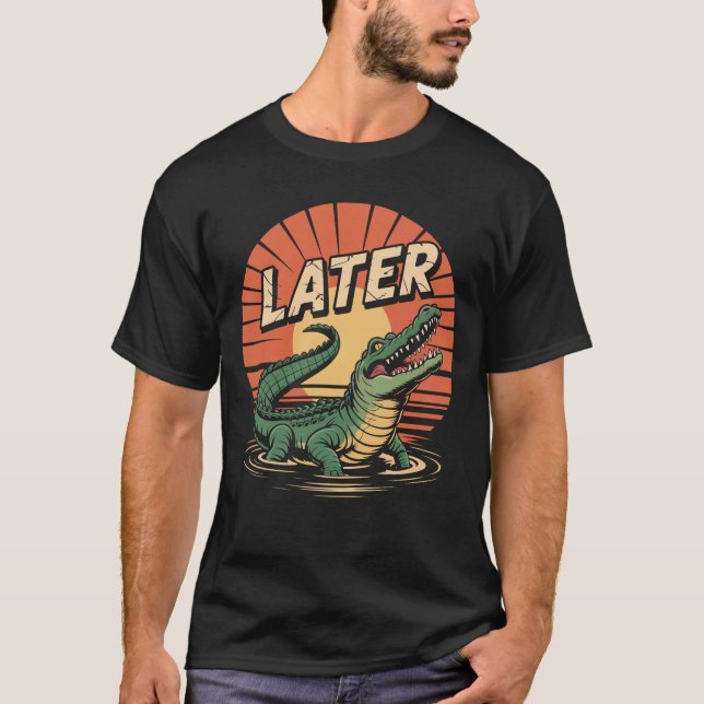 T-shirt Alligator Gator (Devant)