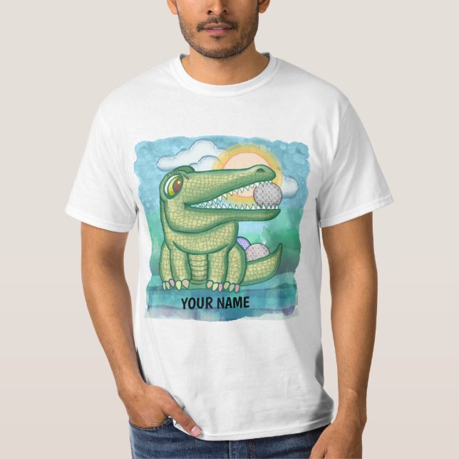 T-shirt Alligator Golf (Devant)